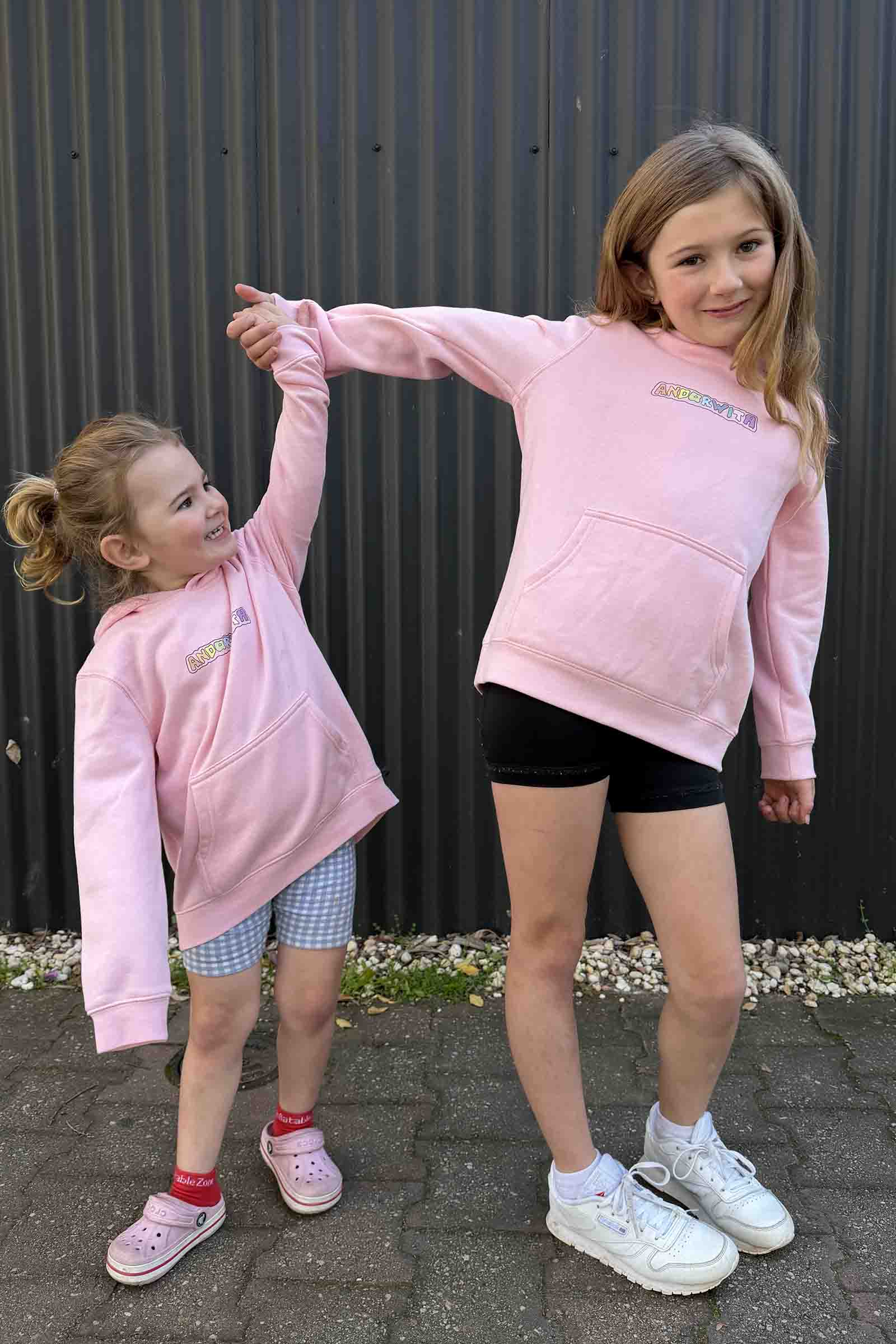Kids/Youth Bugs Hood Pink