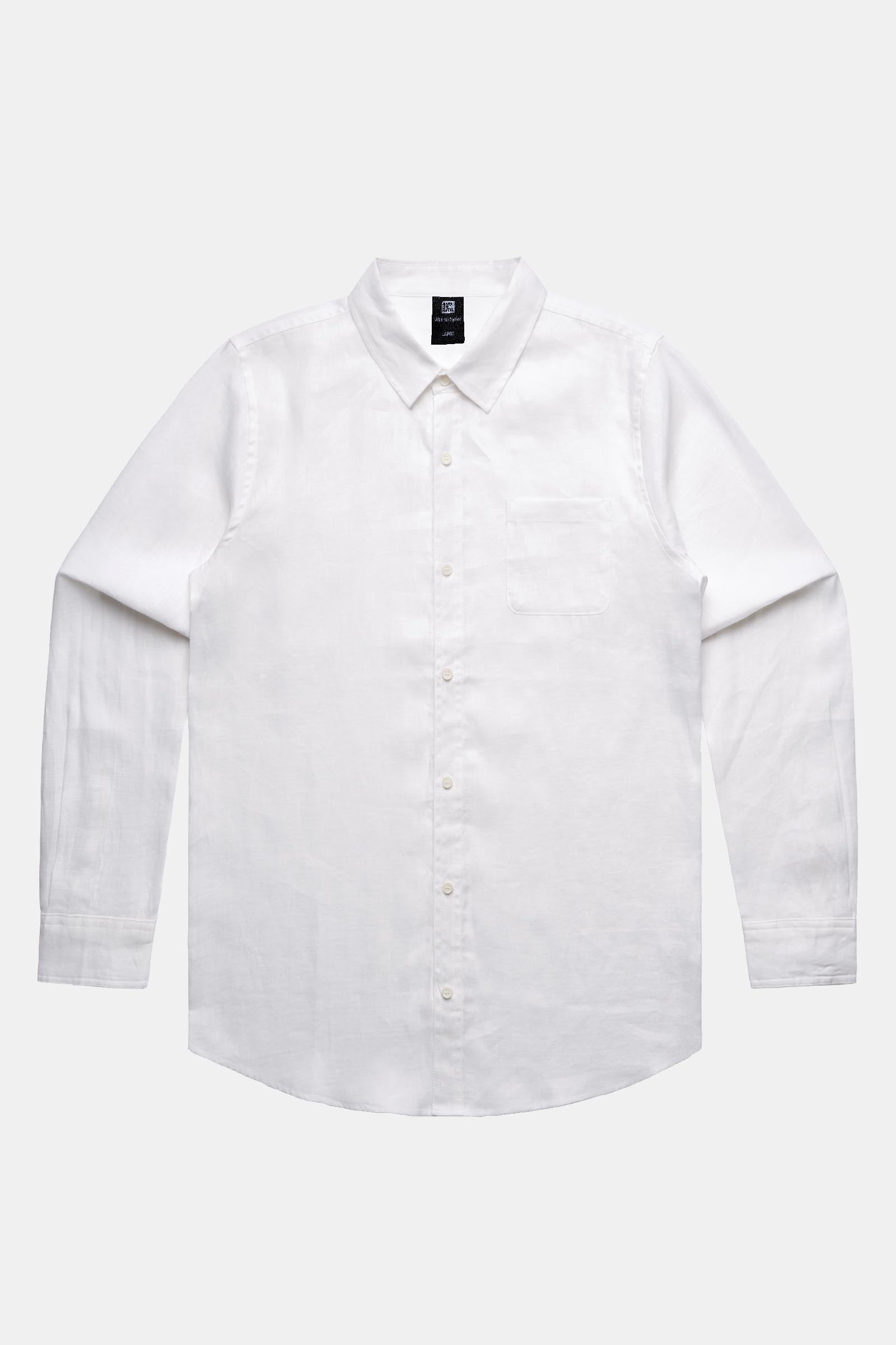 Seabreeze Linen Shirt White