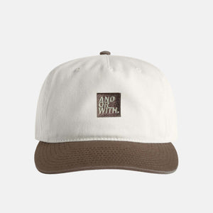 Logo Baseball Cap Cream/Coffee