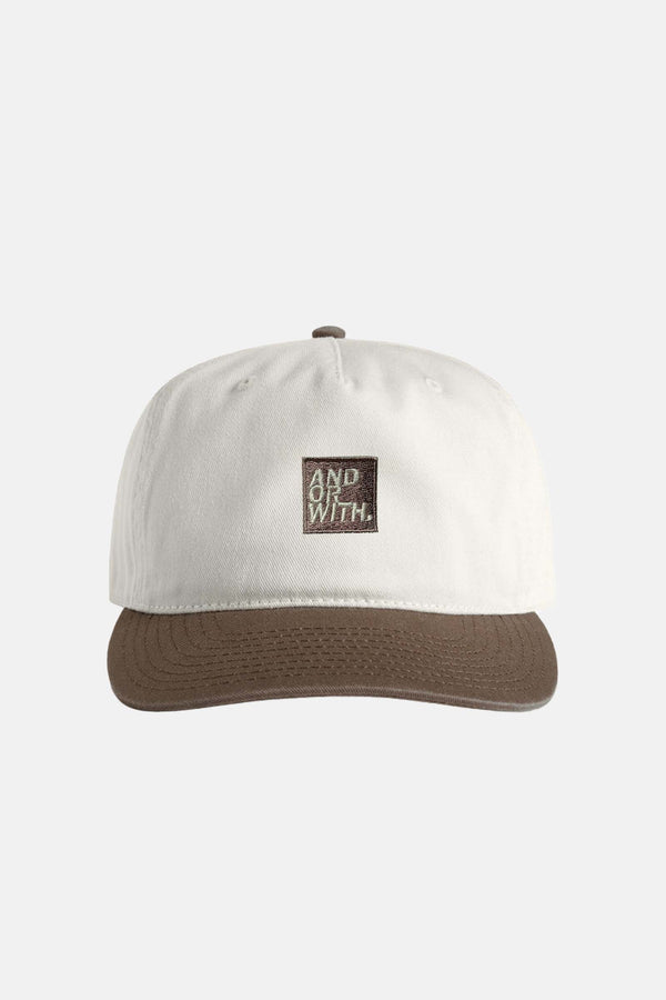 Logo Baseball Cap Cream/Coffee