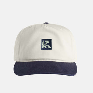 Logo Baseball Cap Cream/Navy