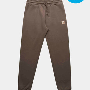 unisex-brown-fleece-trackies-track-pants-andorwith-surf-skate-wear