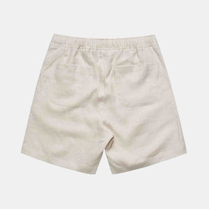 cream-linen-shorts-andorwith-Australia