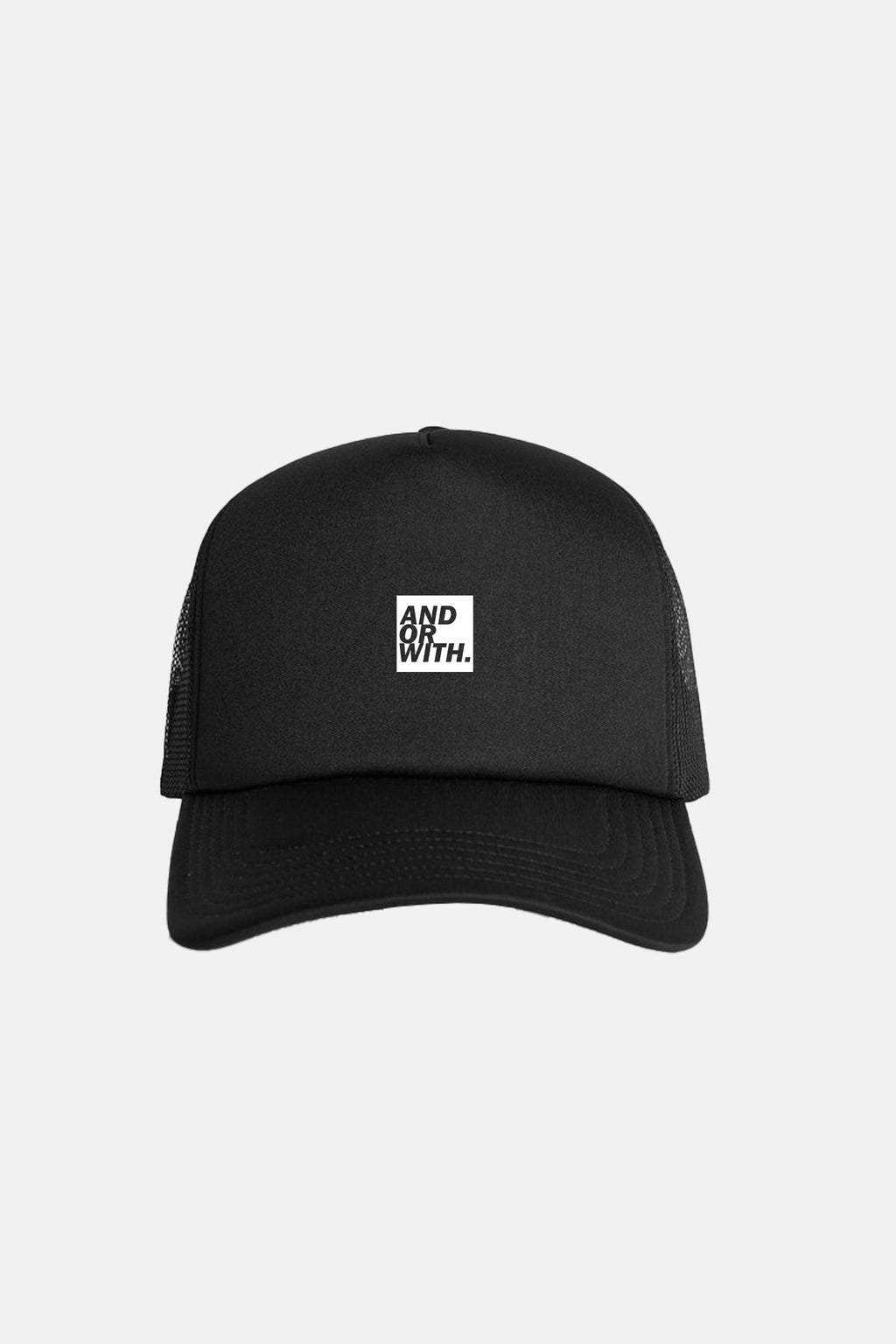 Logo Foam Trucker Hat Black