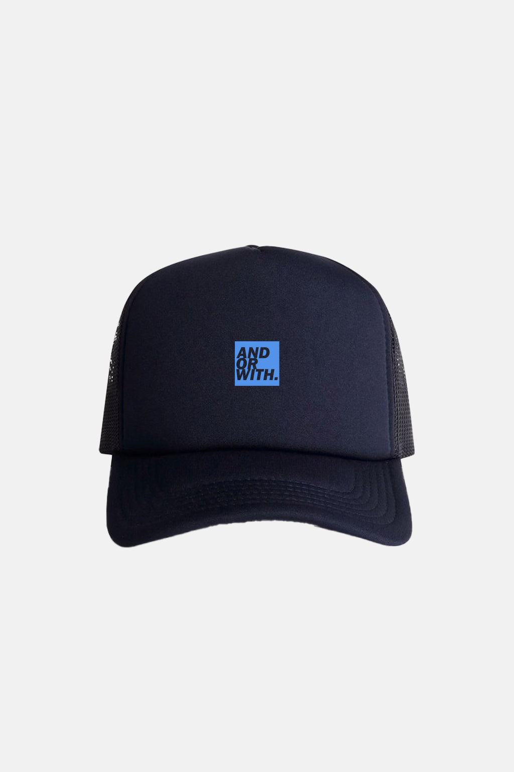 Logo Foam Trucker Hat Navy