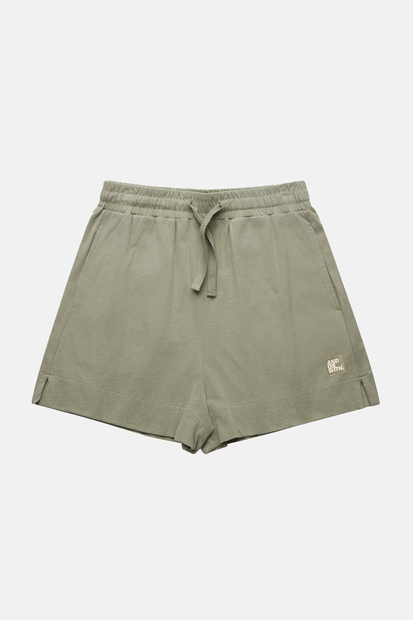 womens-lounge-green-soft-shorts-andorwith-sleep-wear