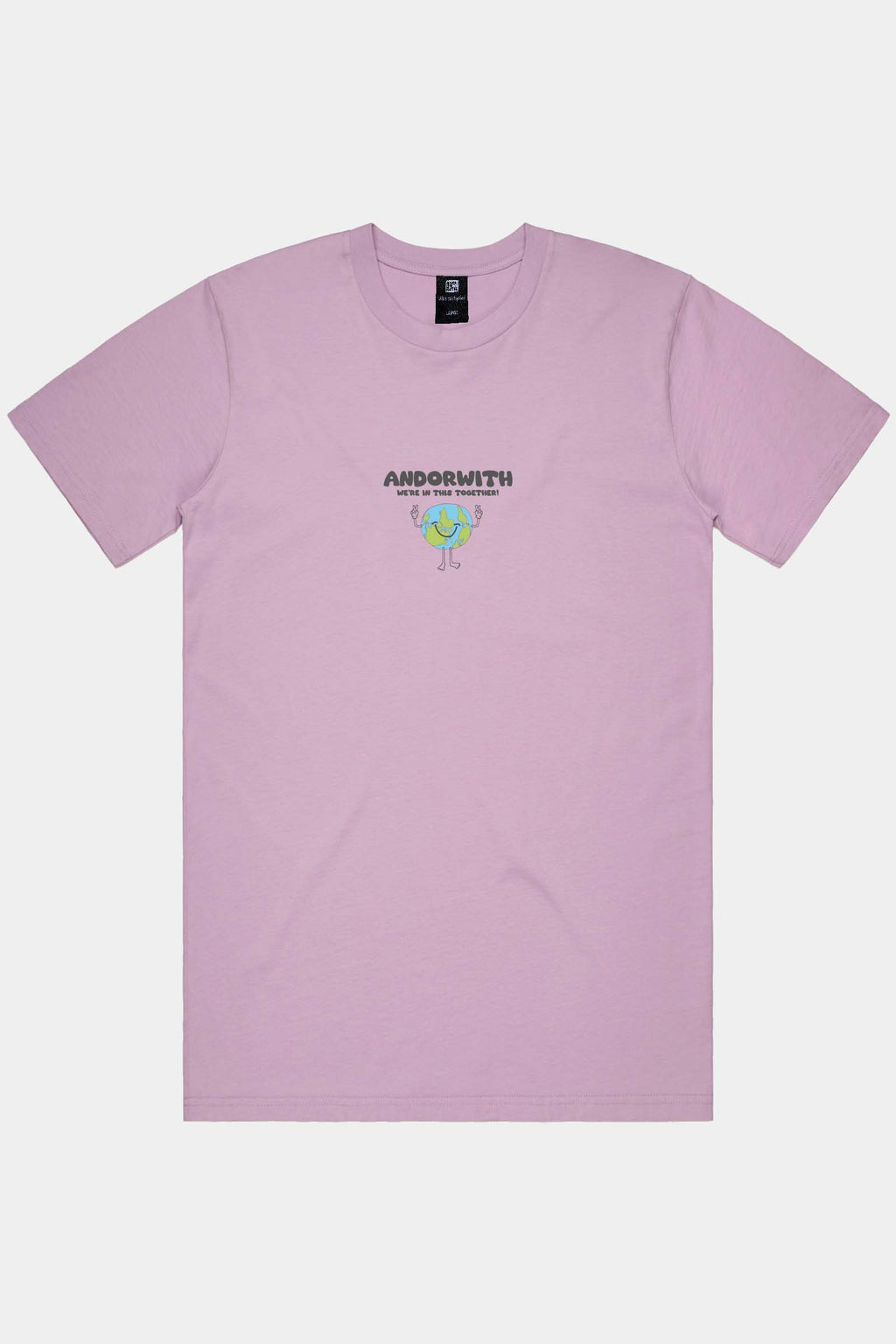 unisex-lavender-tshirt-andorwith-surf-skate-wear
