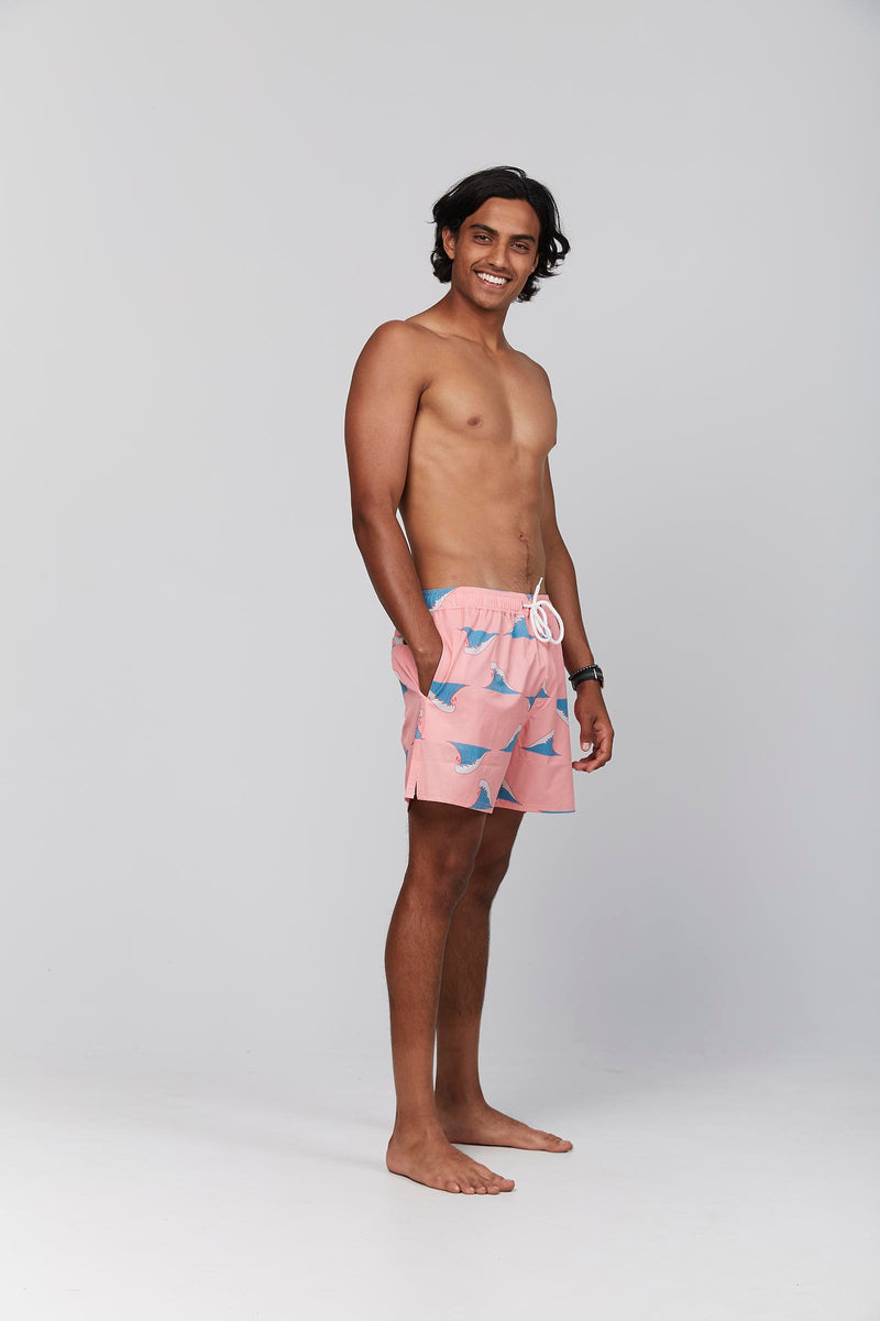 recycled-pink-board-shorts-andorwith-surf-skate-wear