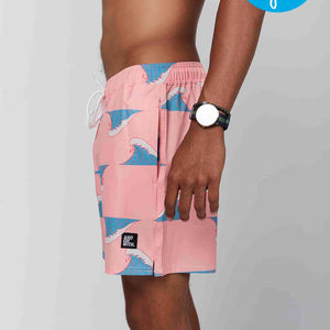 recycled-pink-board-shorts-andorwith-surf-skate-wear