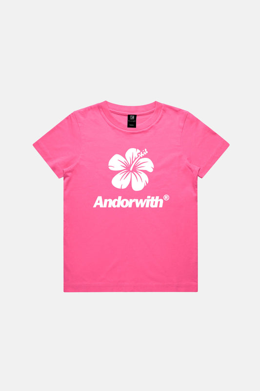 Resort Baby Fit Tee Pink