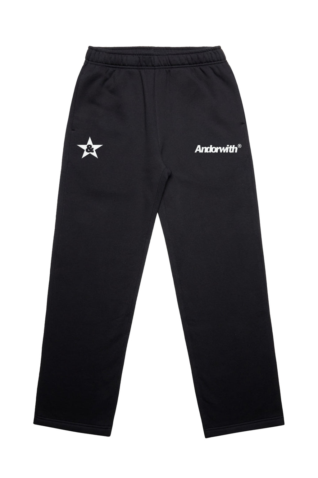 Rock Star Track Pants Black