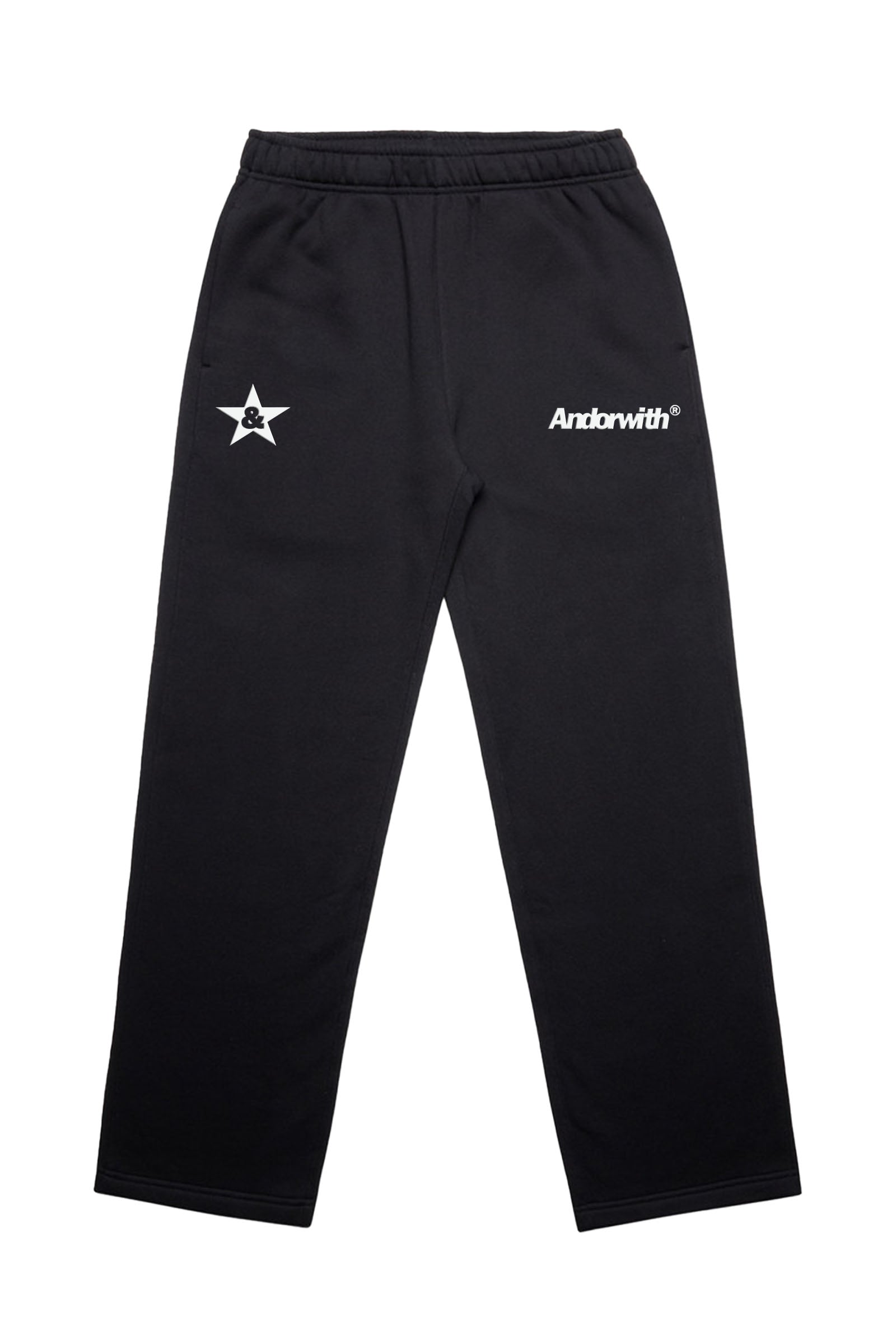 Rock Star Track Pants Black