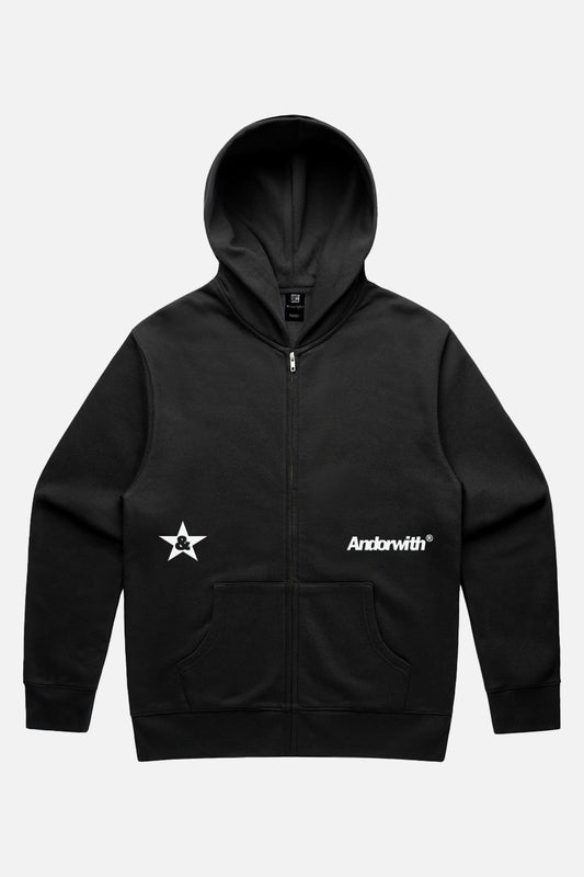 Rock Star Hoodie Black
