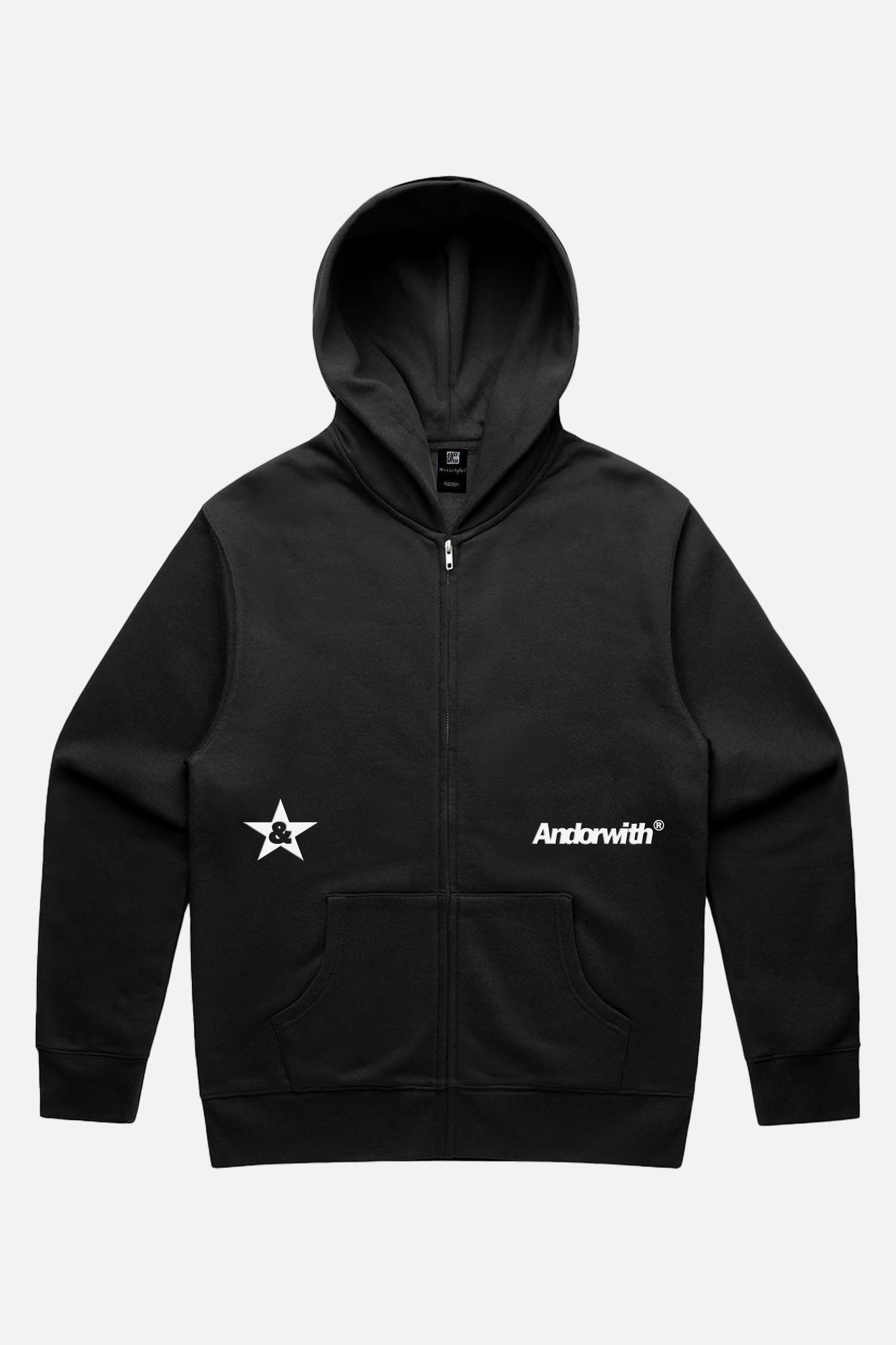 Rock Star Hoodie Black