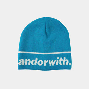 unisex-cuffless-wool-beanie-blue-andorwith-surf-skate-wear