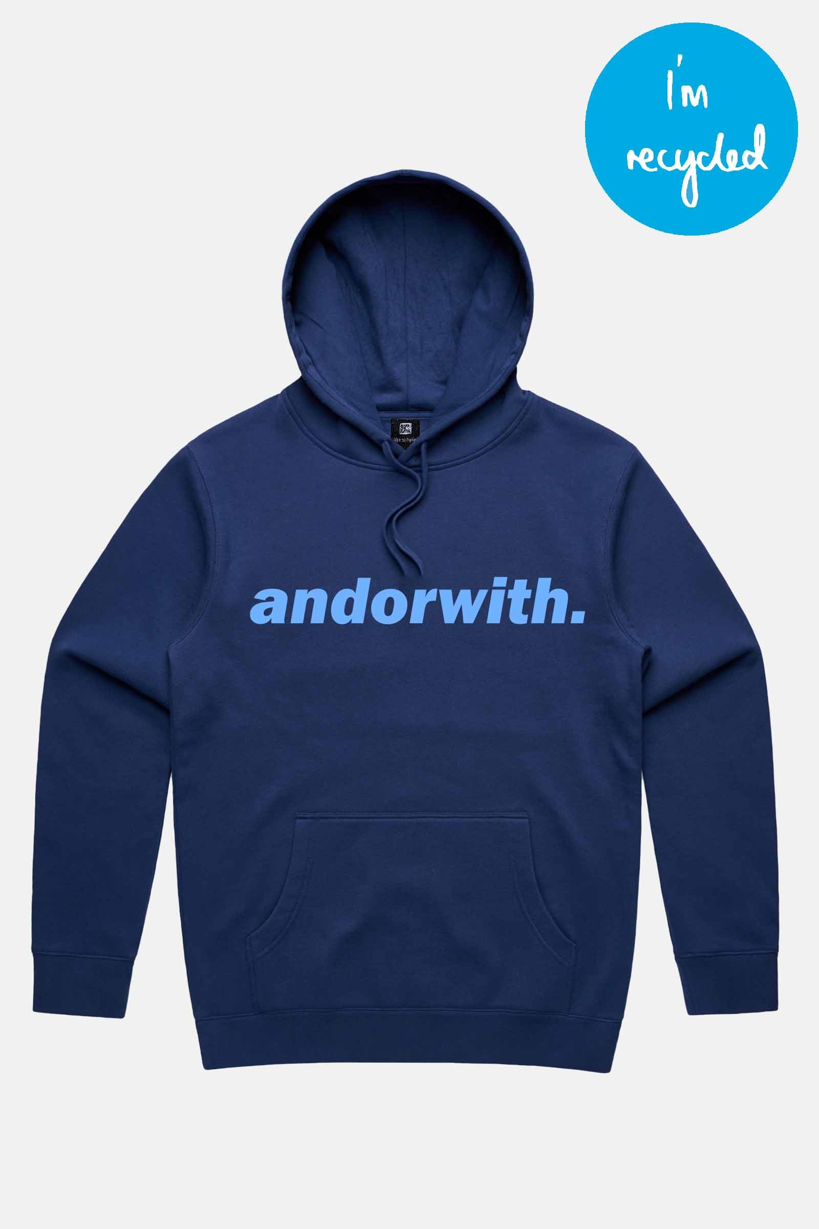 unisex-blue-hoody-jumper-andorwith-surf-skate-wear