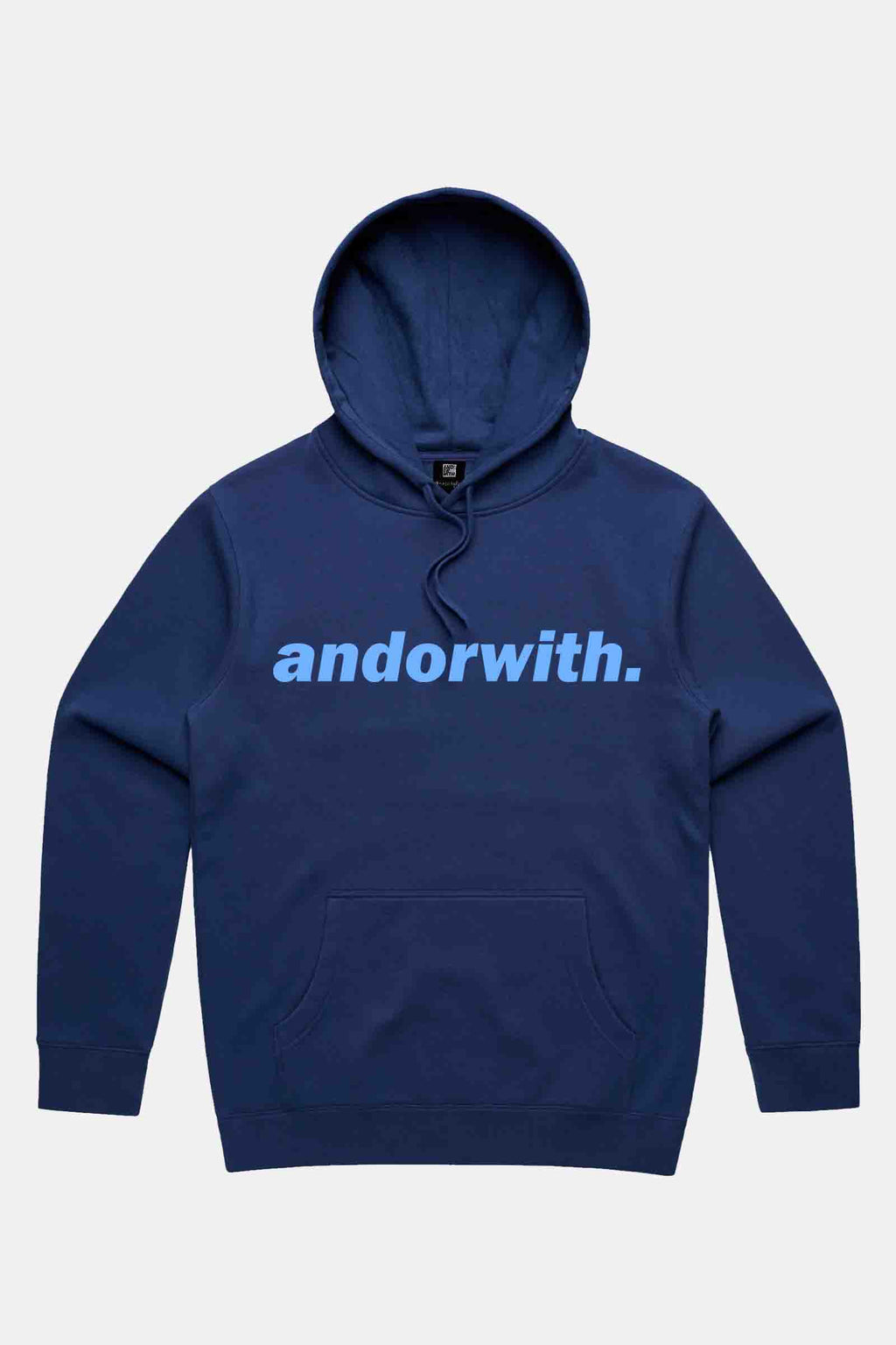 Statement Hoodie Blue