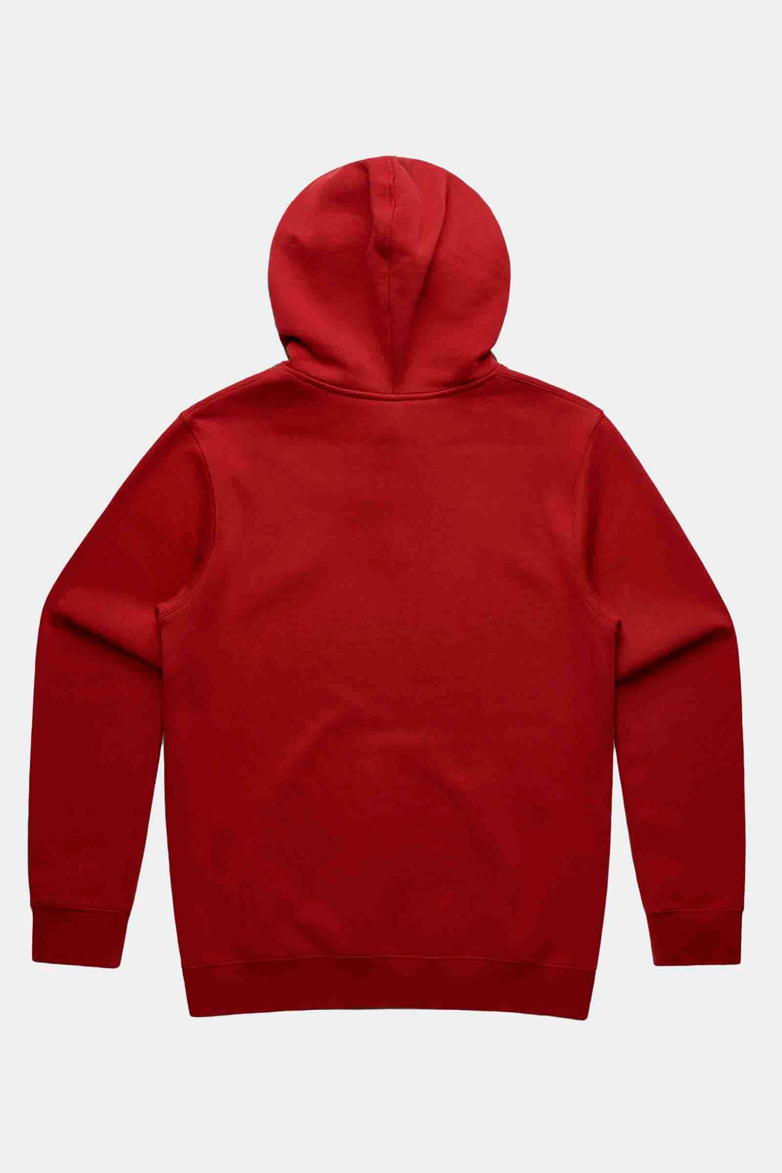 unisex-red-hoody-jumper-andorwith-surf-skate-wear