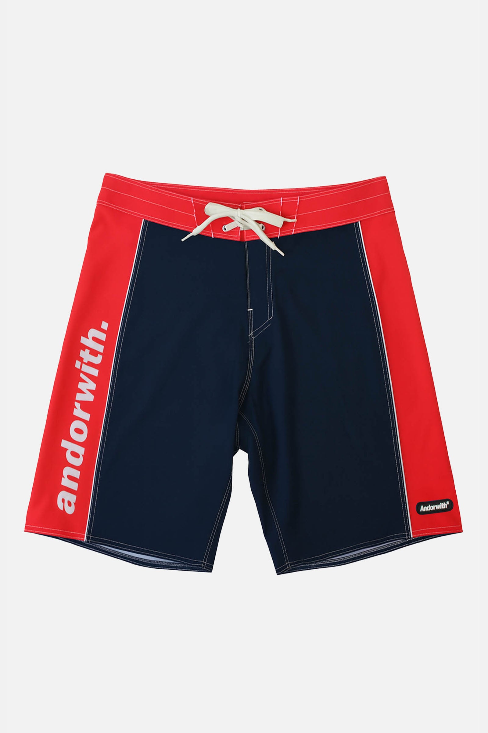 Statement Surf 20" Boardshort Navy/Red