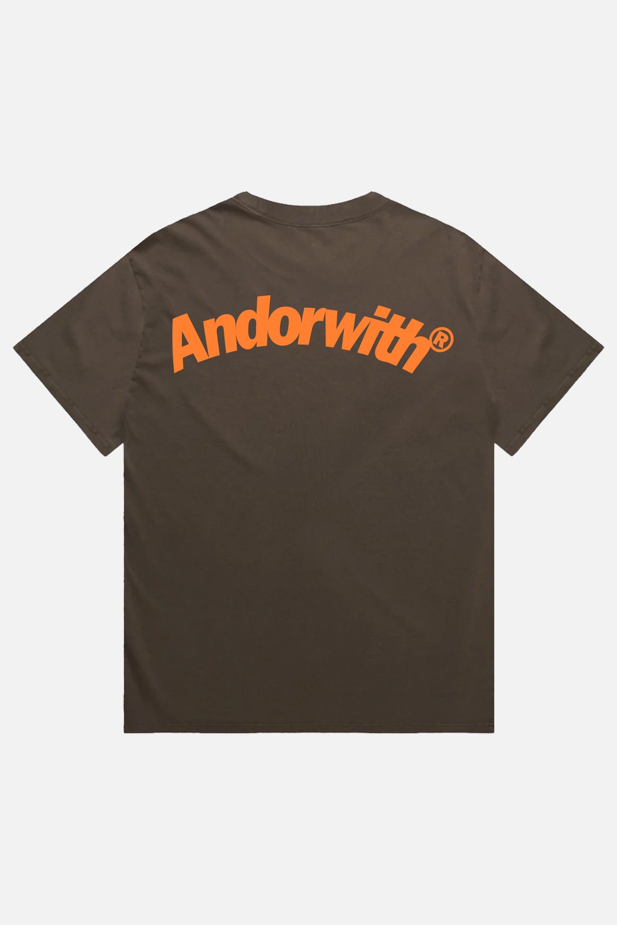 Swoop Oversized Tee Brown