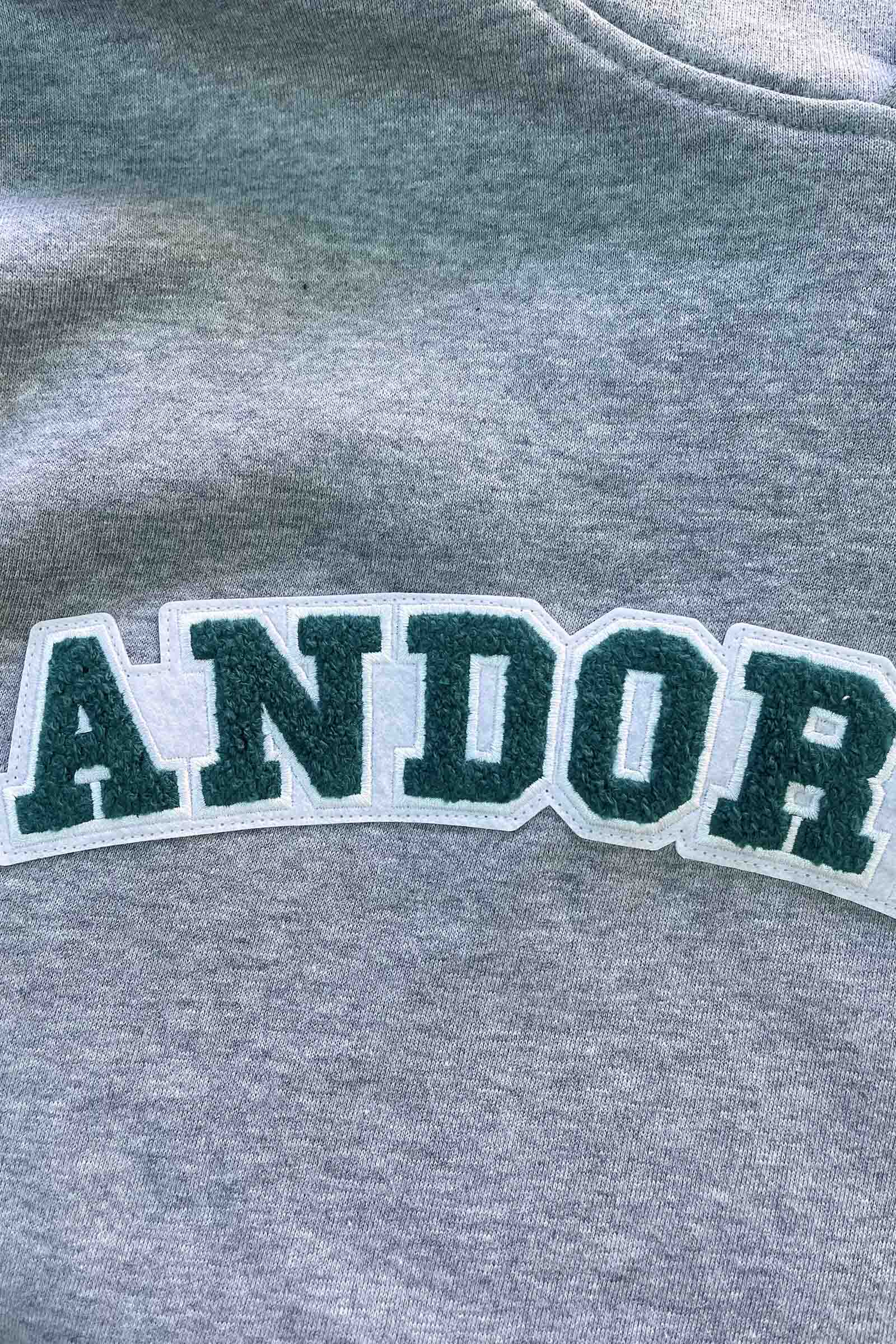 Team Box Fit Hoodie Grey