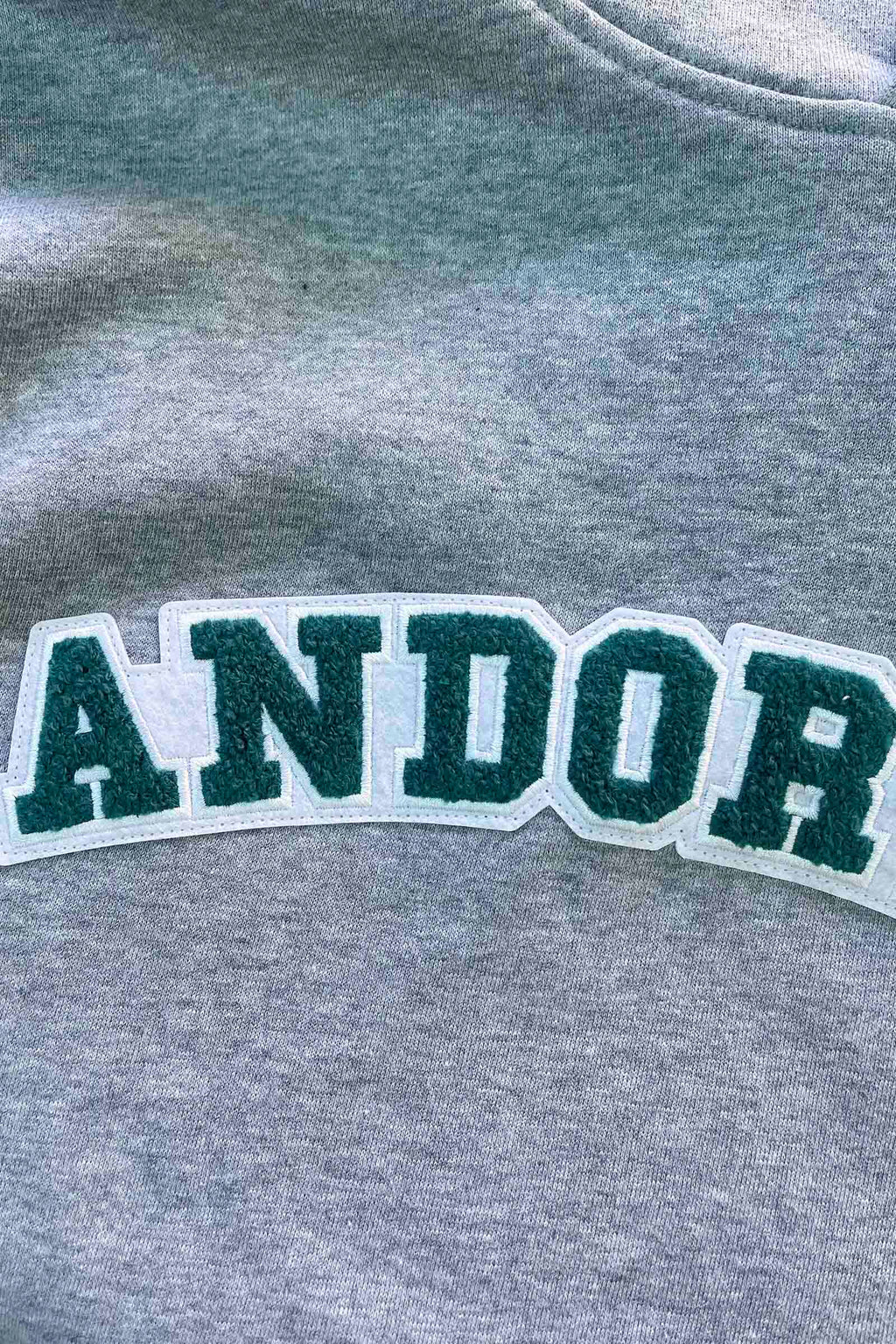 Team Box Fit Hoodie Grey