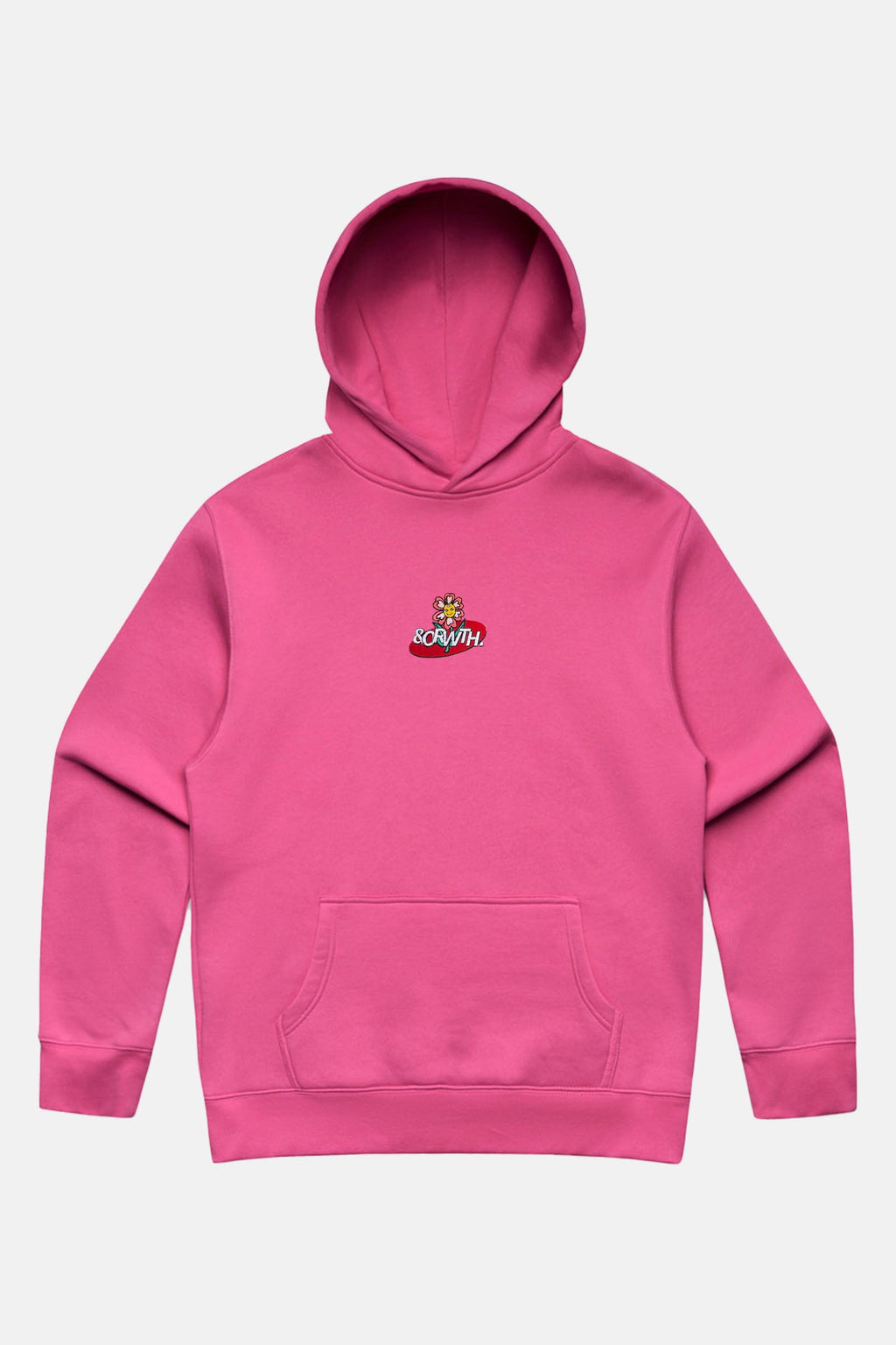 Trippy Flower Hoodie Pink