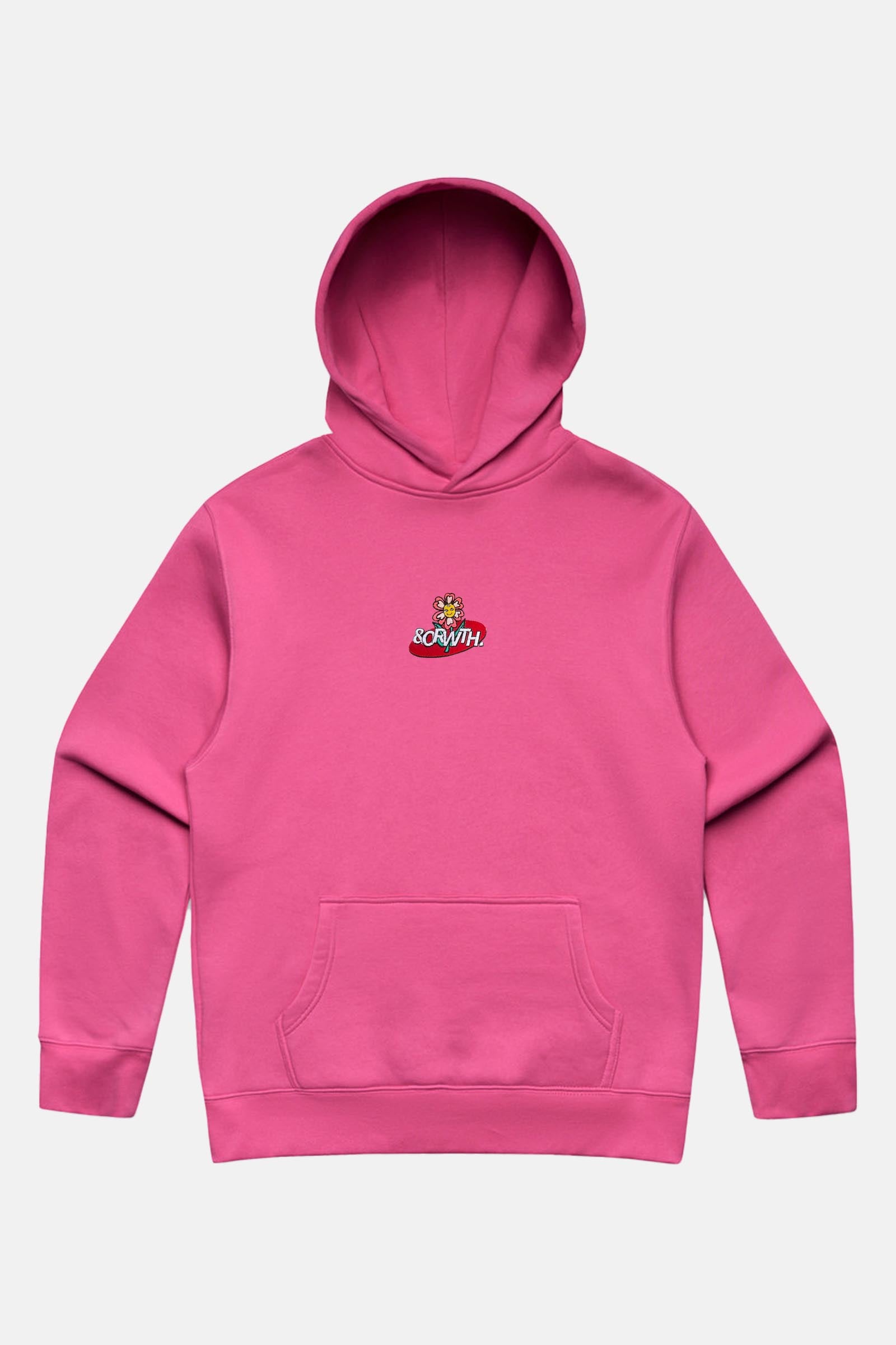 Trippy Flower Hoodie Pink