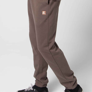 unisex-brown-fleece-trackies-track-pants-andorwith-surf-skate-wear