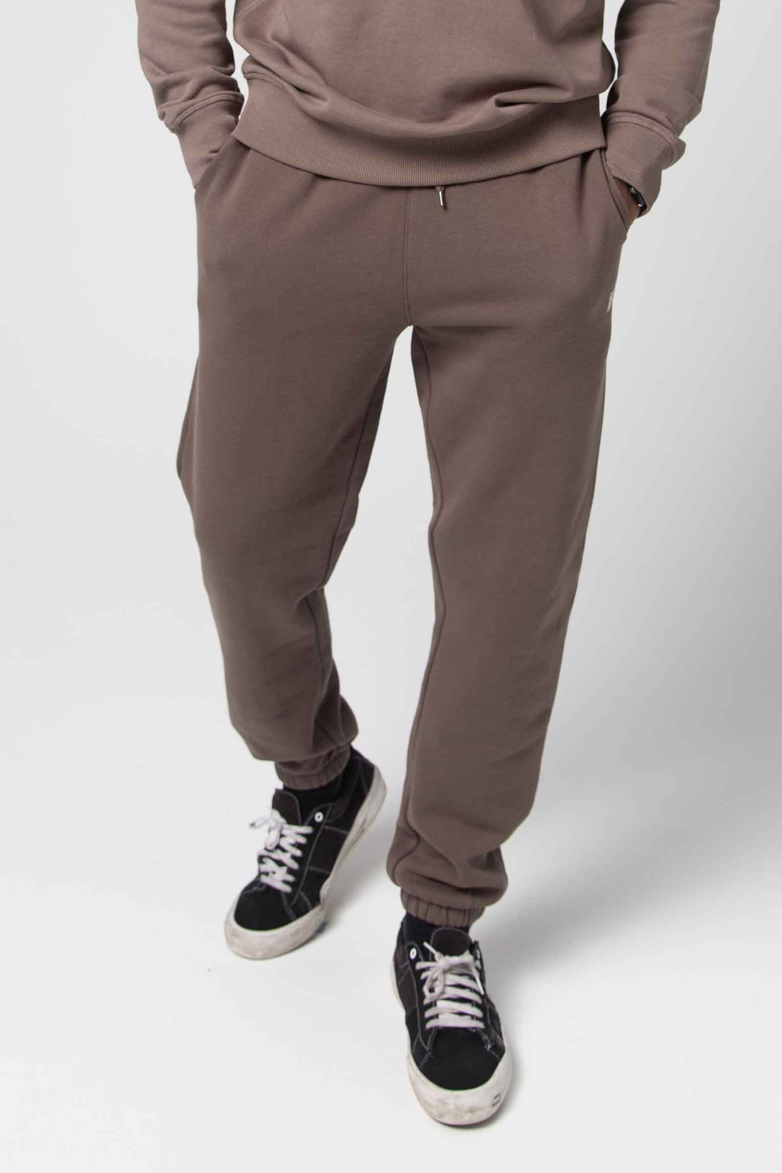 unisex-brown-fleece-trackies-track-pants-andorwith-surf-skate-wear