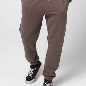 unisex-brown-fleece-trackies-track-pants-andorwith-surf-skate-wear