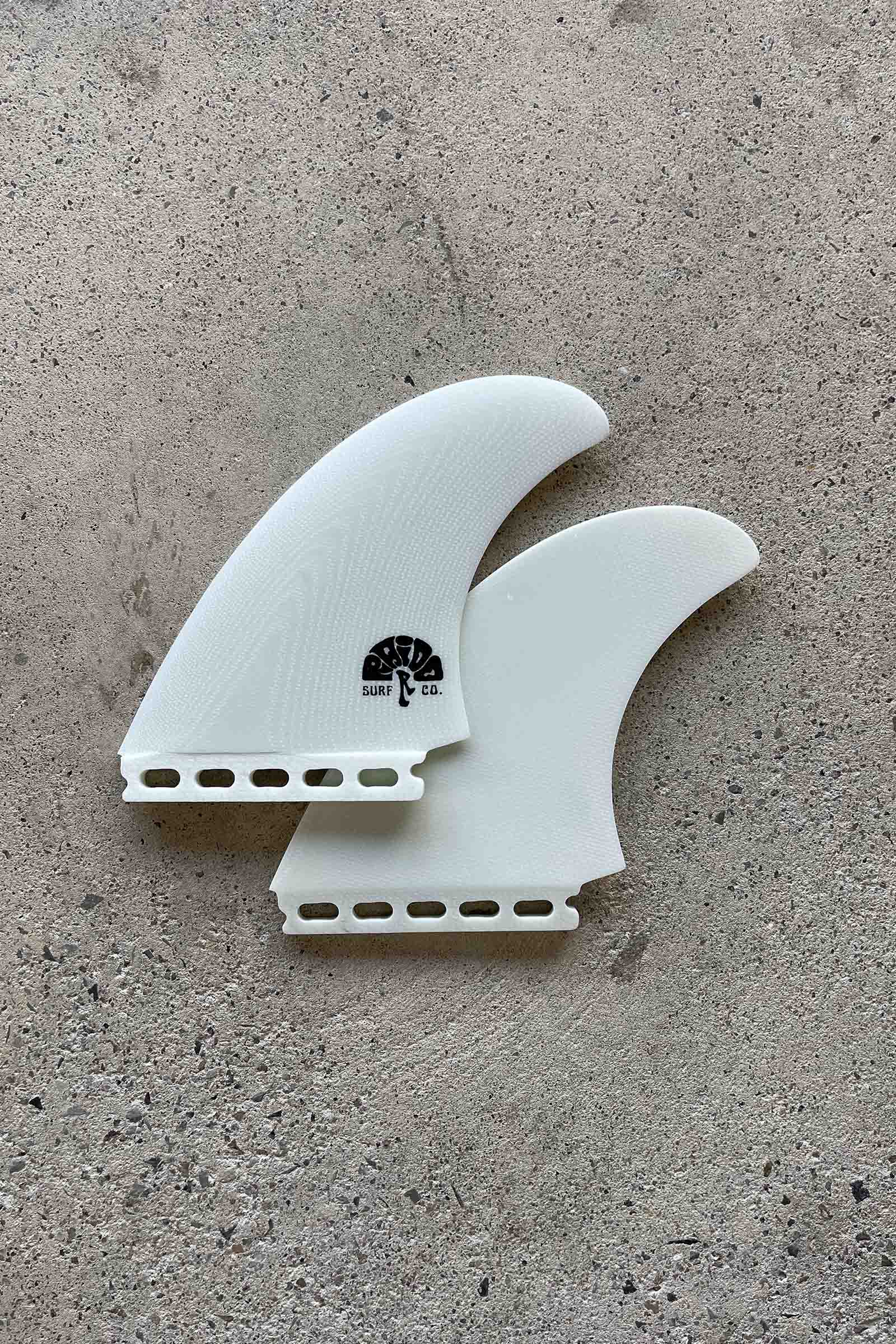 Raido Twin Pin Fin Ice White