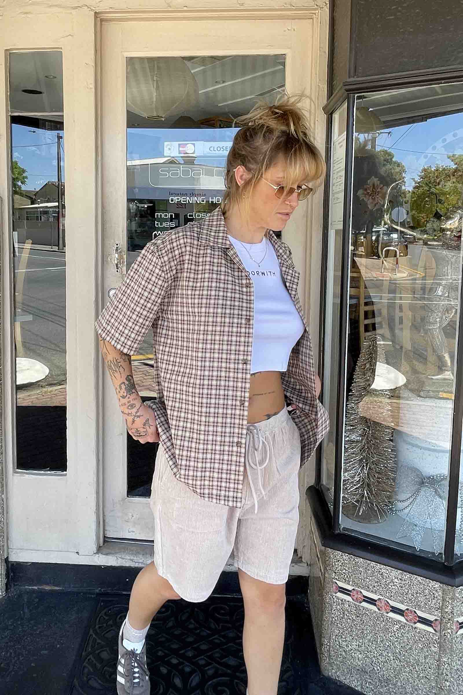 Beach Bum Corduroy Shorts Cream