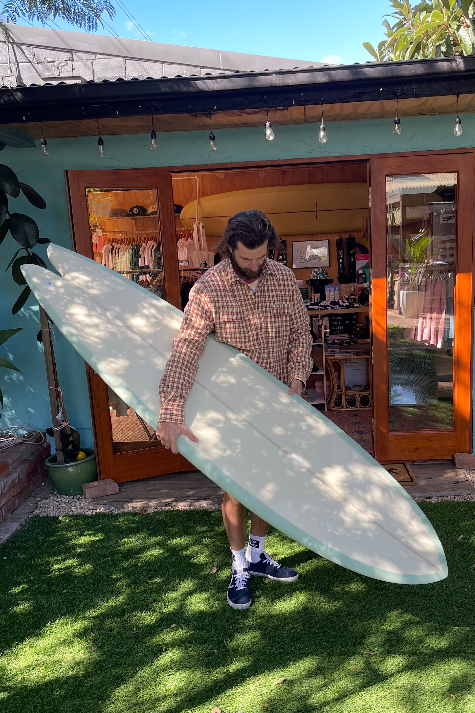 OSS/ANDORWITH 7'2" Daisy Mid Twin Avocado/Cream