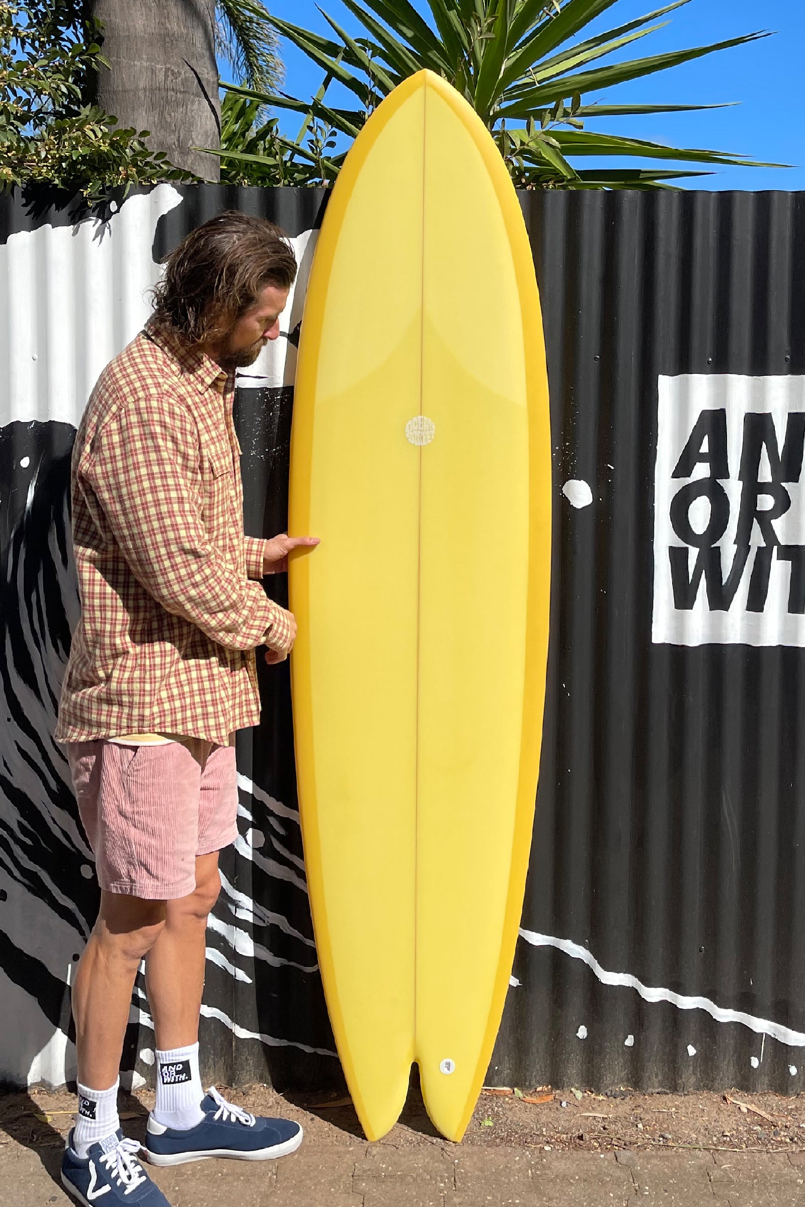 OSS/ANDORWITH 7'0" Daisy Mid Twin Yellow/Lemon