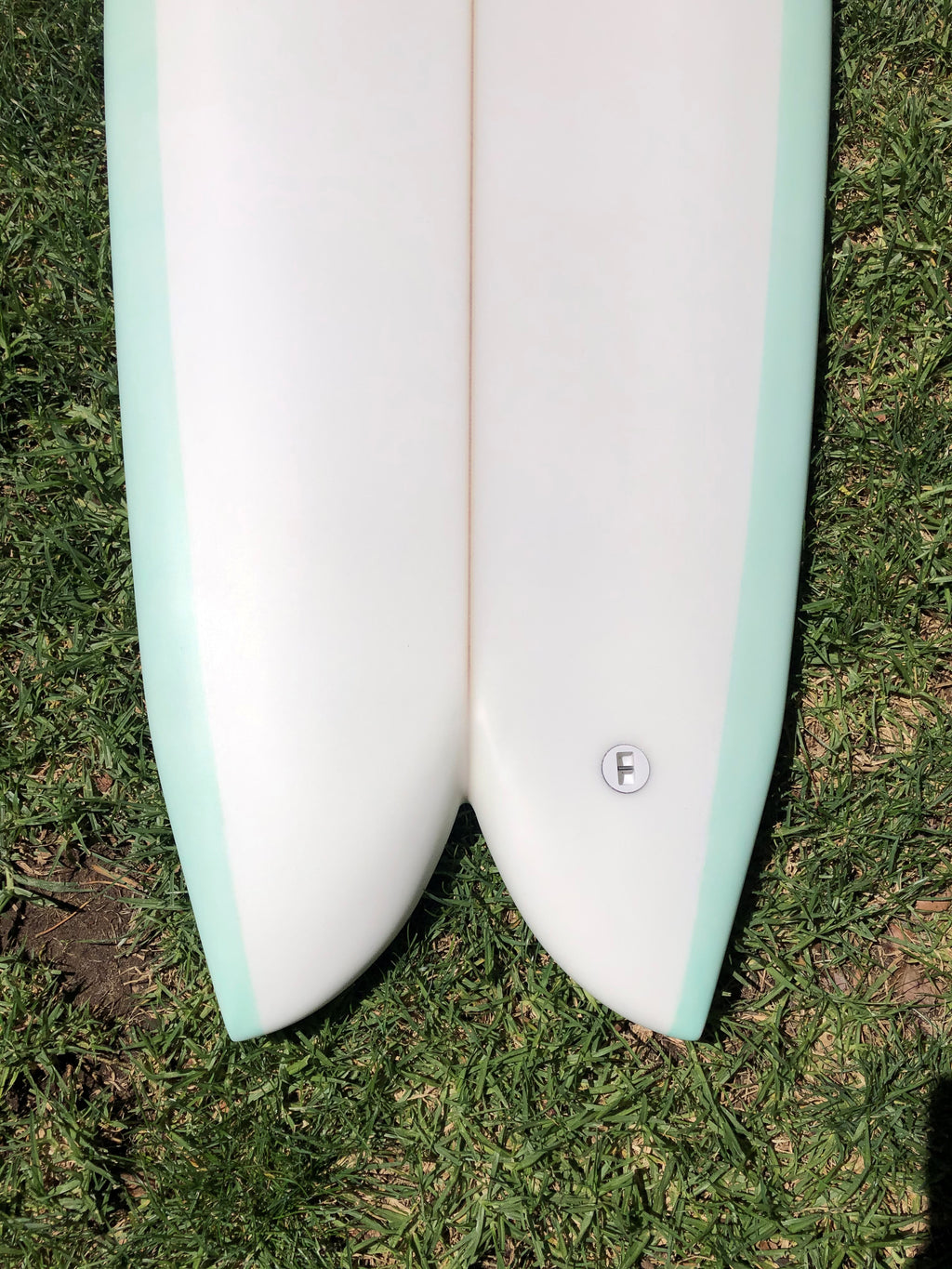 OSS/ANDORWITH 5'5" Twin Fin Fish Mint