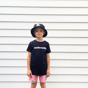 Kids/Youth Statement Tee Black