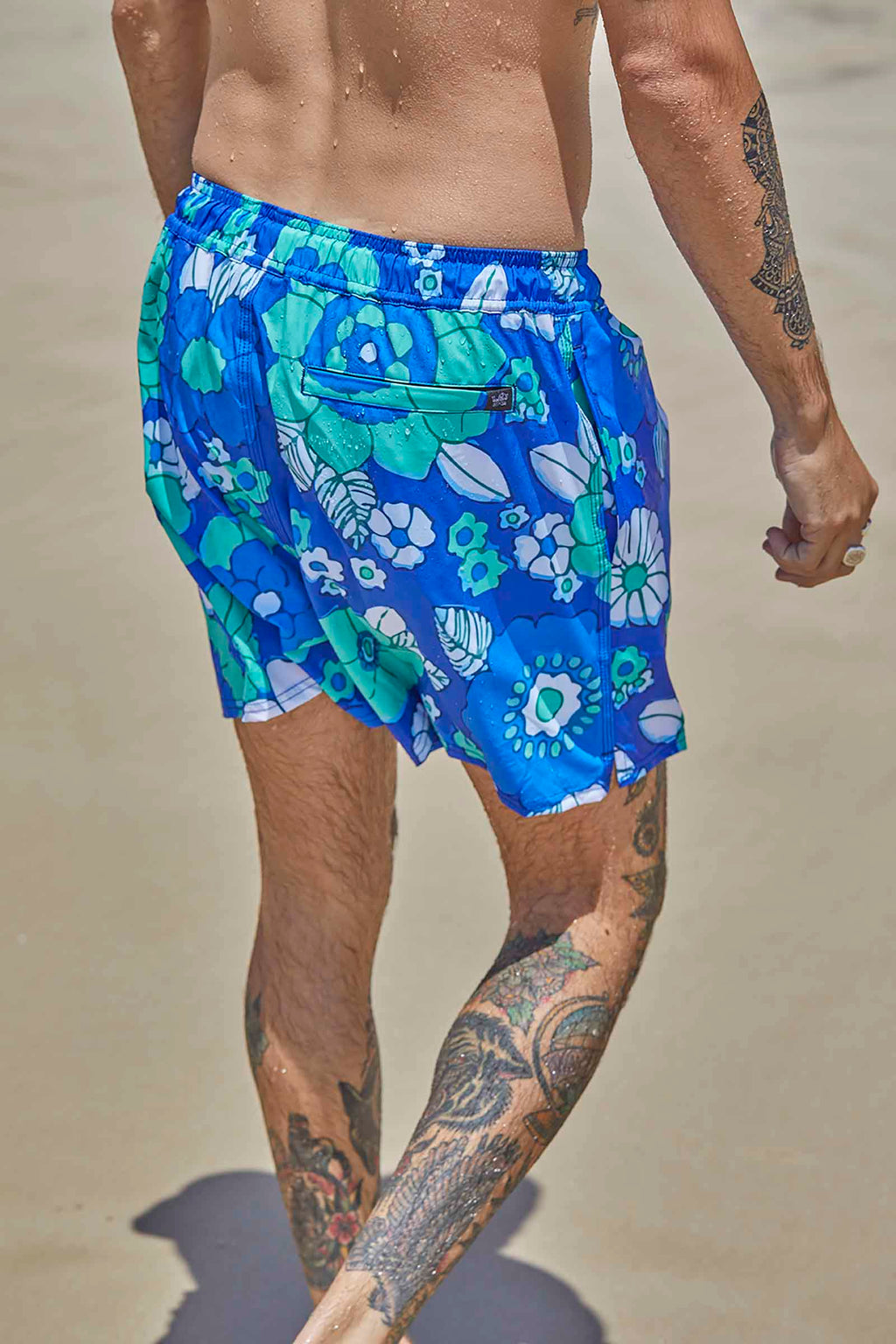 recycled-floral-blue-board-shorts-andorwith-surf-skate-wear