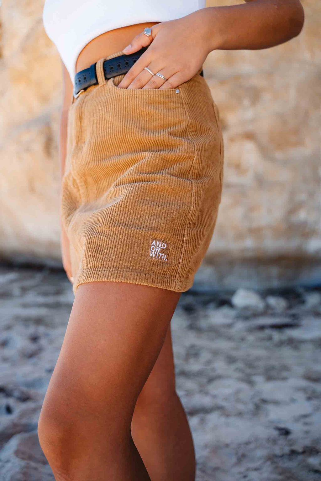 womens-corduroy-brown-skirt-andorwith-surf-skate-wear