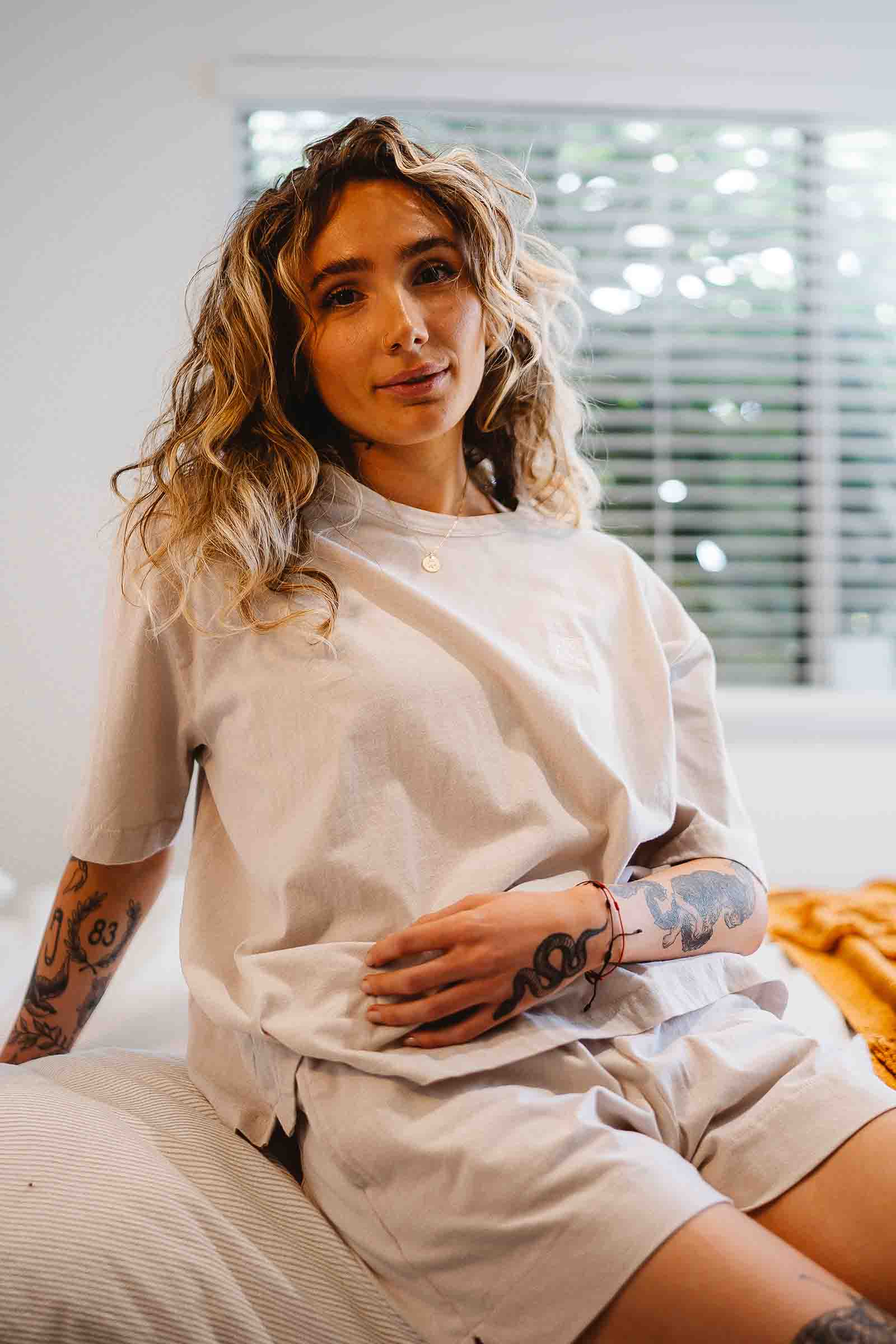 womens-lounge-cream-soft-tshirt-andorwith-sleep-wear