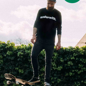 unisex_black-longsleeve-tshirt-andorwith-surf-skate-wear