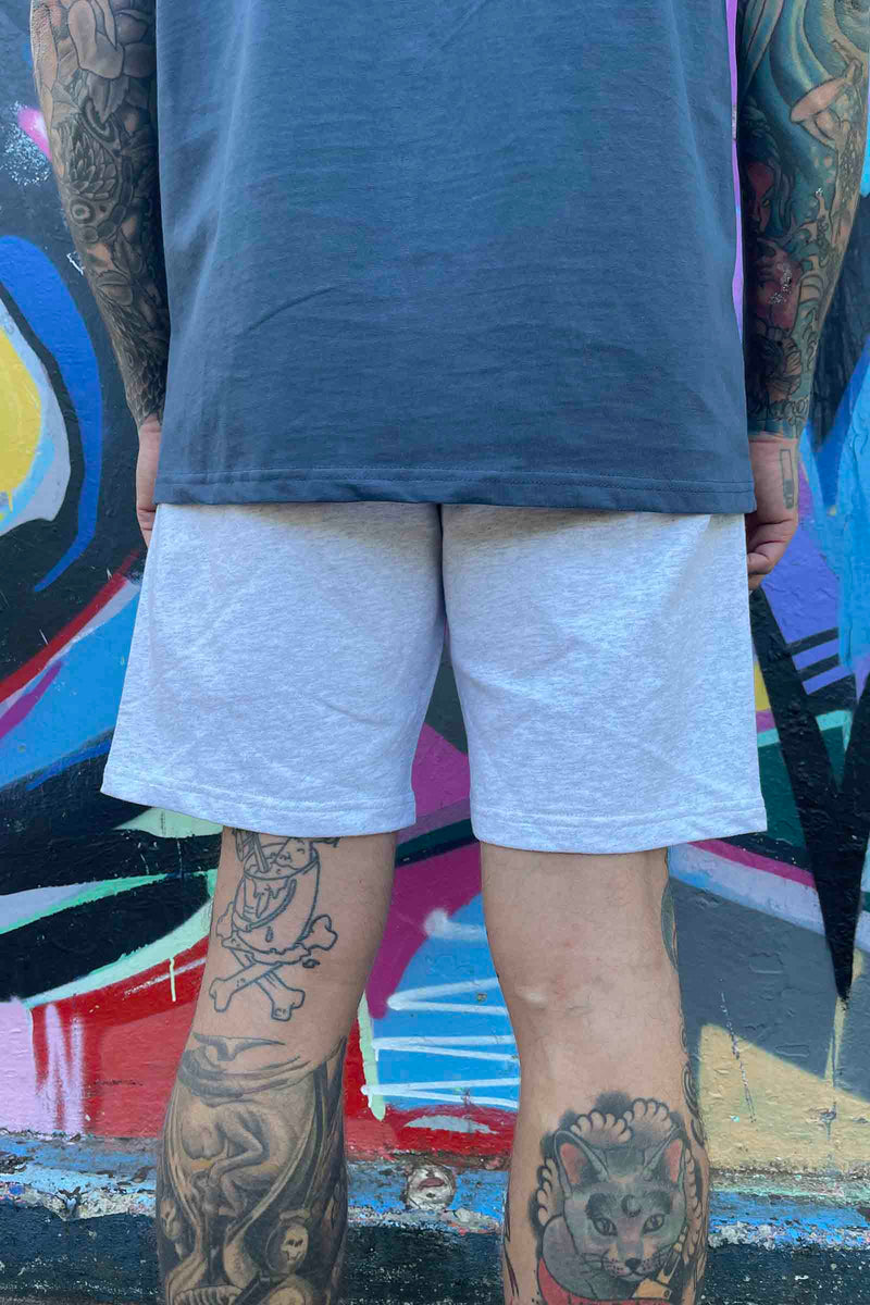 grey-fleece-track-shorts-andorwith-surf-skate-wear