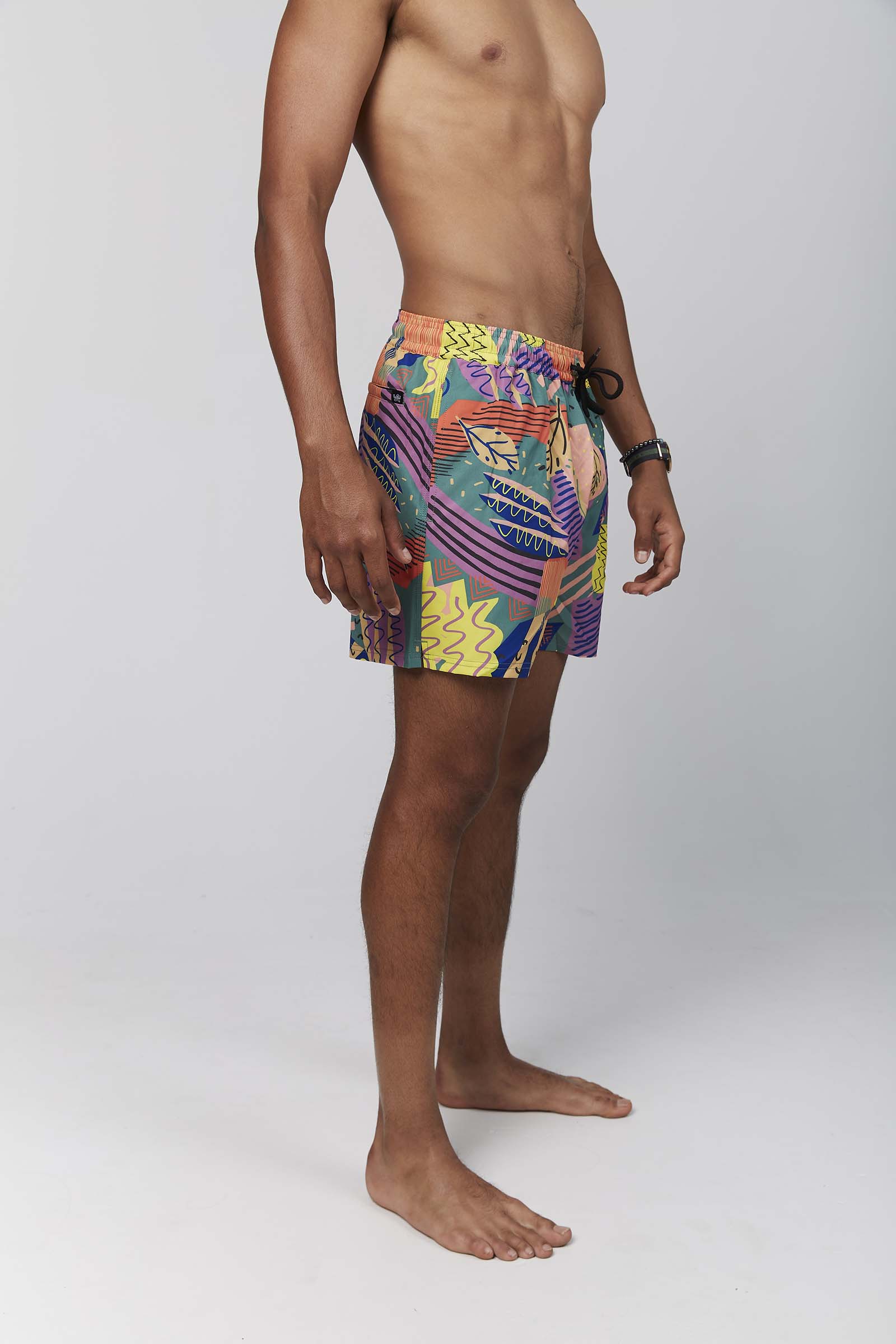 recycled-colourful-board-shorts-andorwith-surf-skate-wear