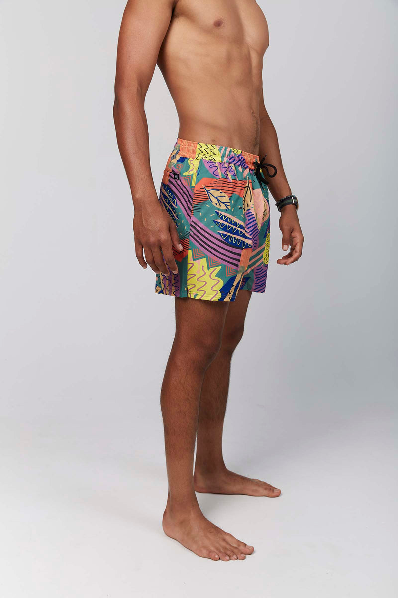 recycled-colourful-board-shorts-andorwith-surf-skate-wear