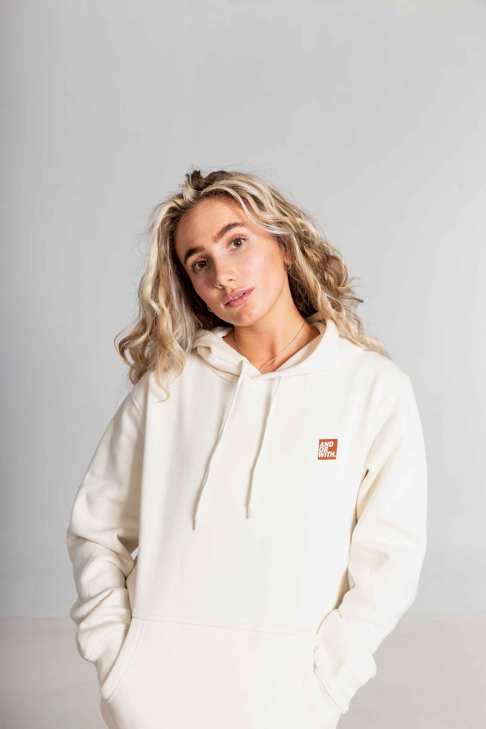 unisex-cream-hood-hoody-jumper-andorwith-surf-skate-wear