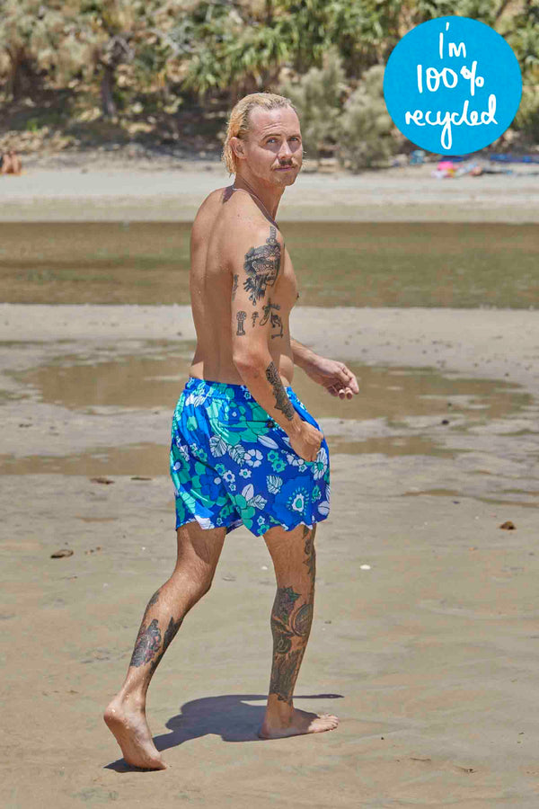 recycled-floral-blue-board-shorts-andorwith-surf-skate-wear