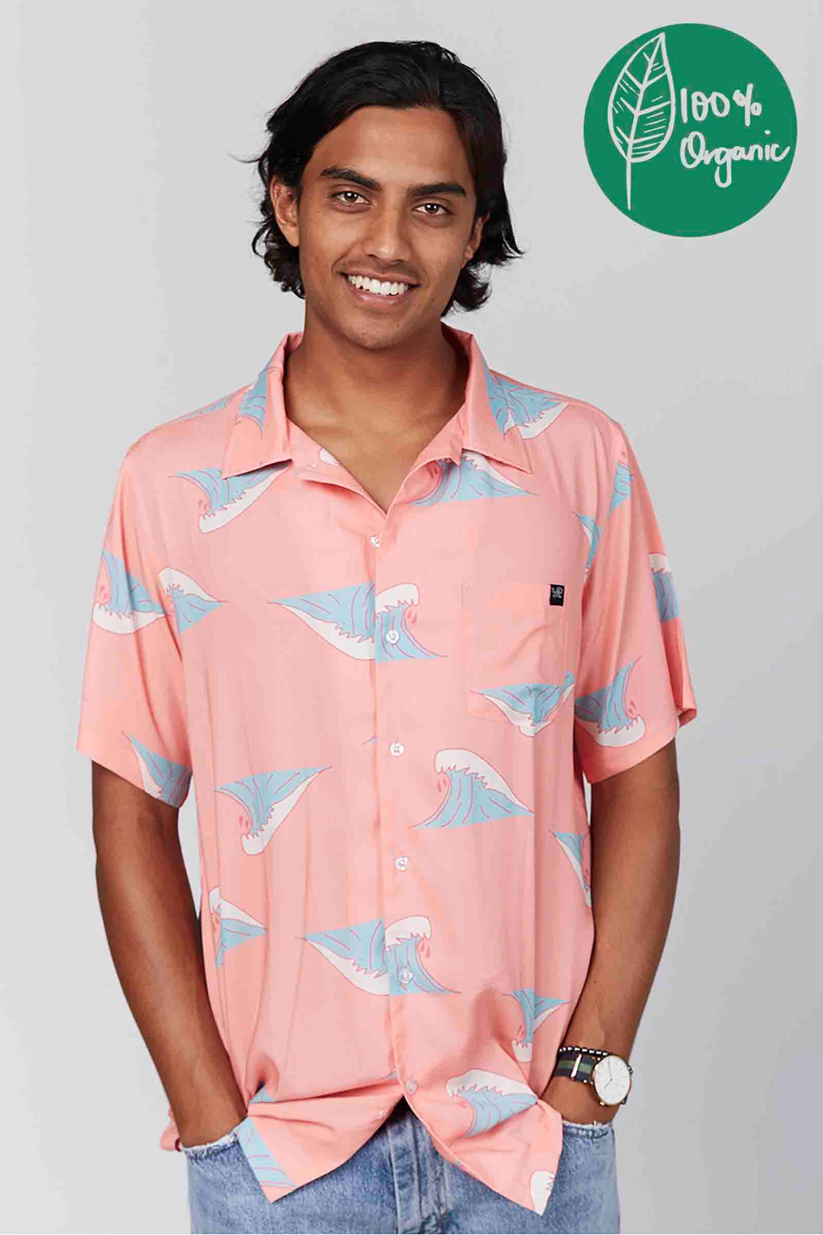 organic-party-shirt-pink-andorwith-surf-skate-wear