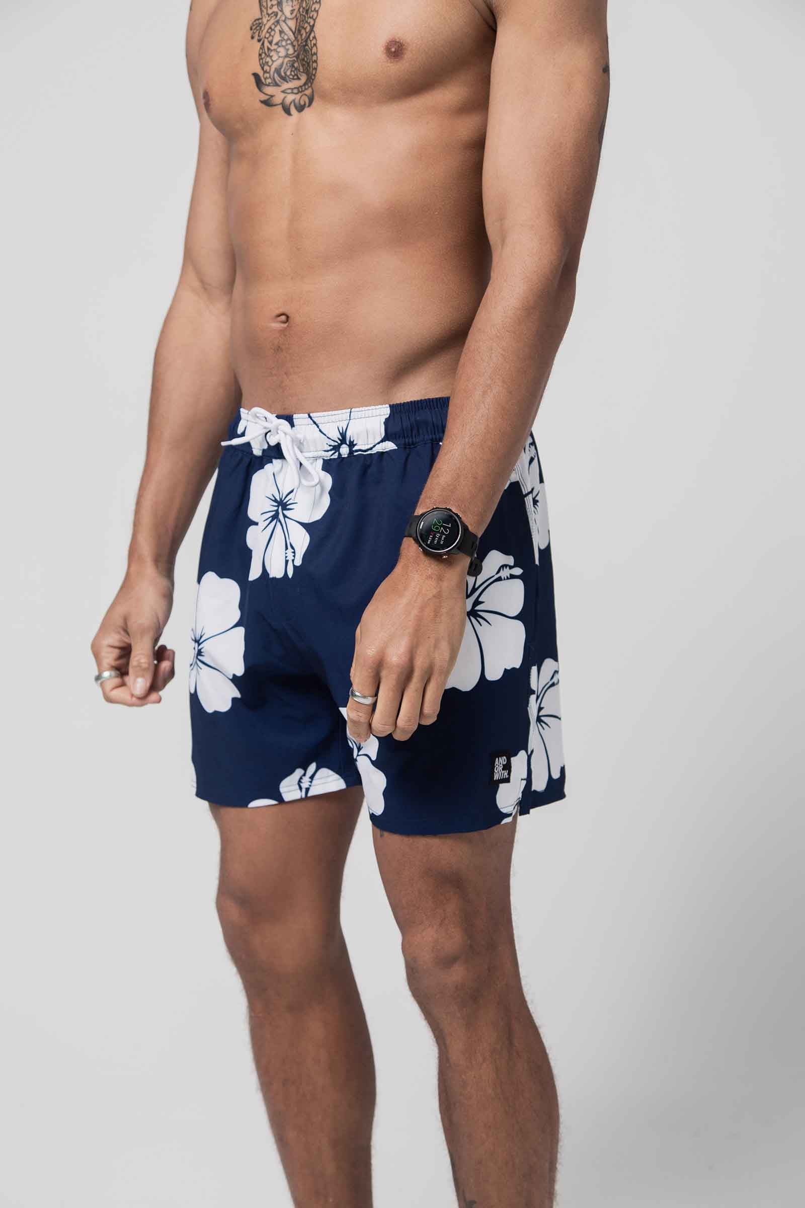 recycled-navy-board-shorts-andorwith-surf-skate-wear