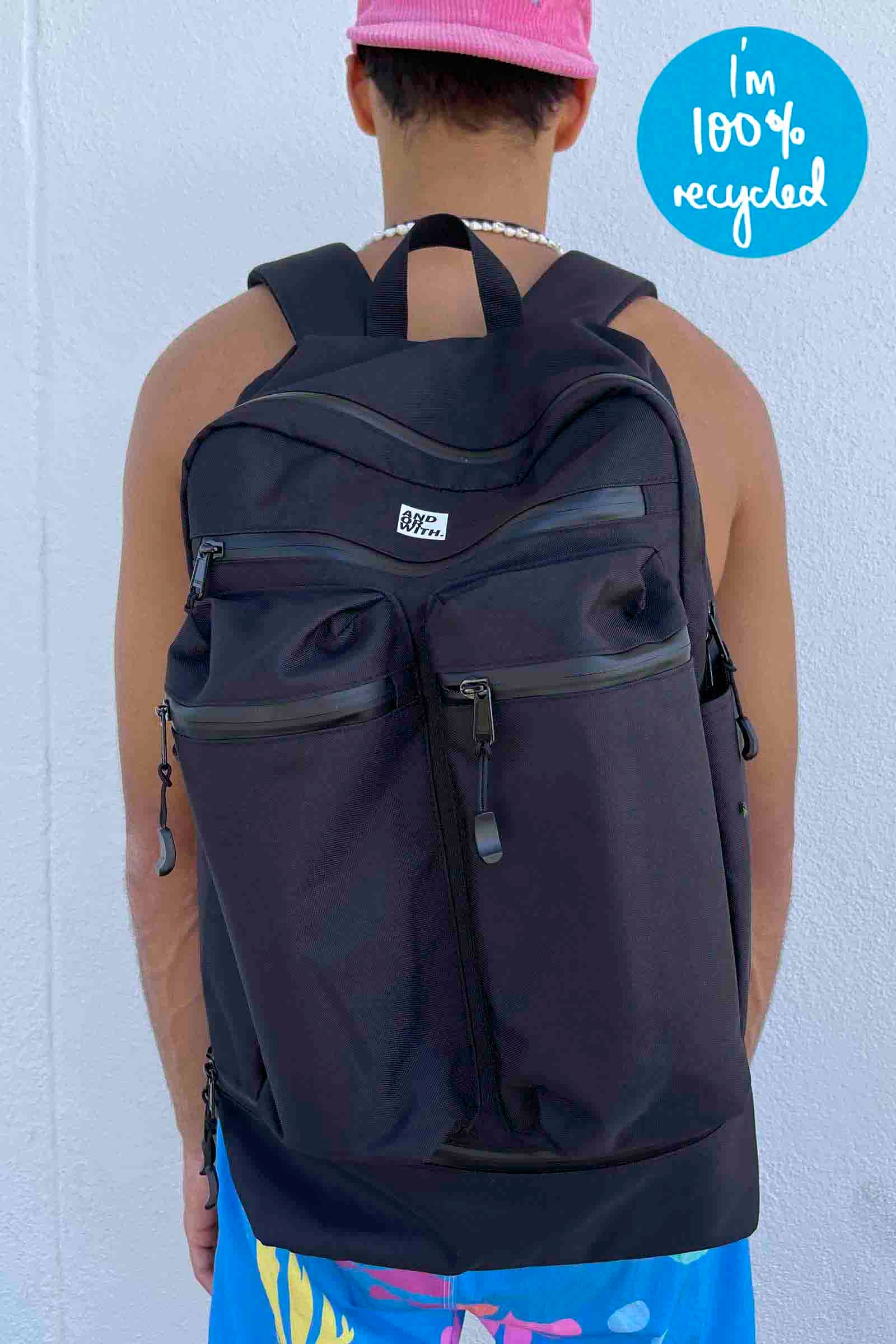 Logo Day Travel Back Pack (100% Recycled)