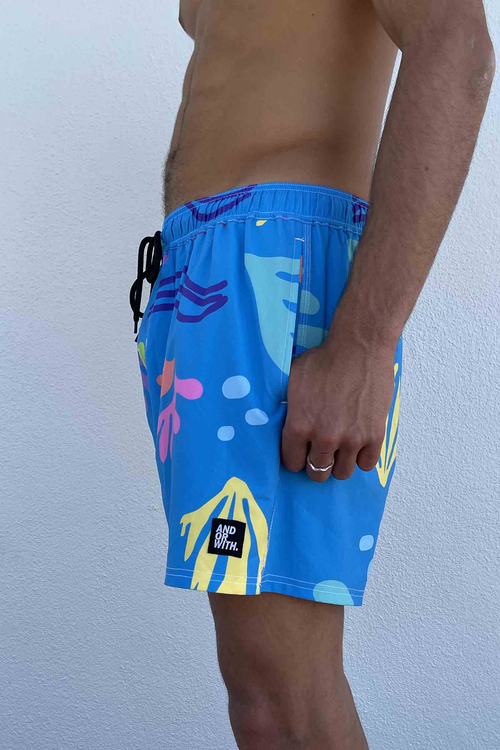 board-shorts-blue-recycled-andorwith-surf-skate-wear-Australia